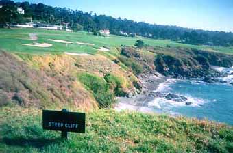 8th hole - 2nd shot